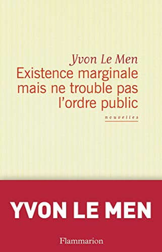 Stock image for Existence marginale mais ne trouble pas l'ordre public for sale by medimops