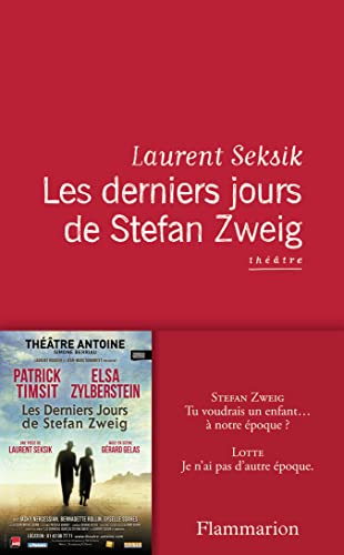 Beispielbild fr Les derniers jours de Stefan Zweig-Thtre zum Verkauf von Ammareal