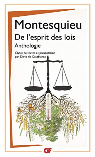Beispielbild fr De l'esprit des lois: Anthologie zum Verkauf von ThriftBooks-Dallas