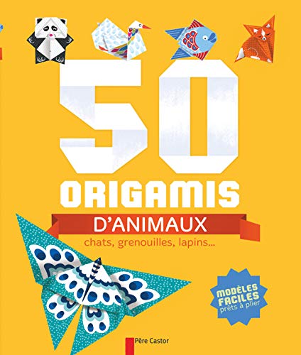 Beispielbild fr 50 origamis d'animaux : Chats, grenouilles, lapins. zum Verkauf von medimops