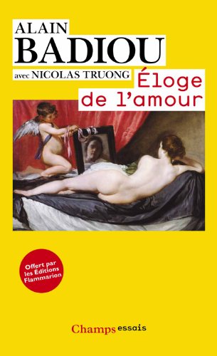 Stock image for Eloge de l'amour for sale by medimops