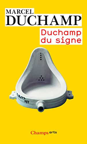 Beispielbild fr Duchamp du signe (champs arts) zum Verkauf von medimops