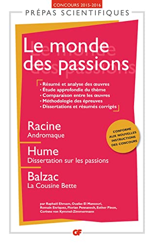 Stock image for Le monde des Passions for sale by Ammareal