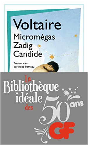 Stock image for La biblioth que id ale des 50 ans GF, Tome 18 : Microm gas ; Zadig ; Candide for sale by Better World Books: West