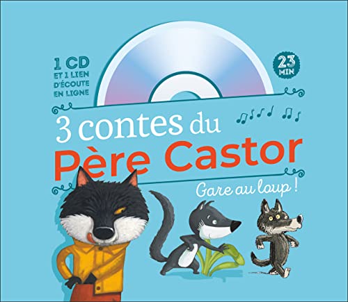 9782081396456: 3 contes du Père Castor - Gare au loup