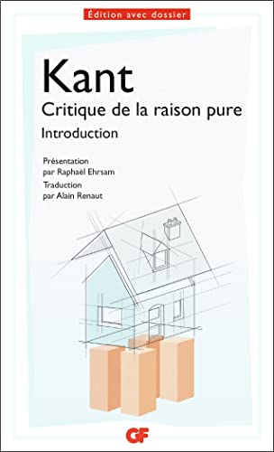 Beispielbild fr Critique de la raison pure: Introduction zum Verkauf von WorldofBooks