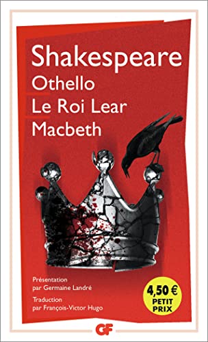 Beispielbild fr Othello - Le roi Lear - Macbeth zum Verkauf von Librairie Pic de la Mirandole