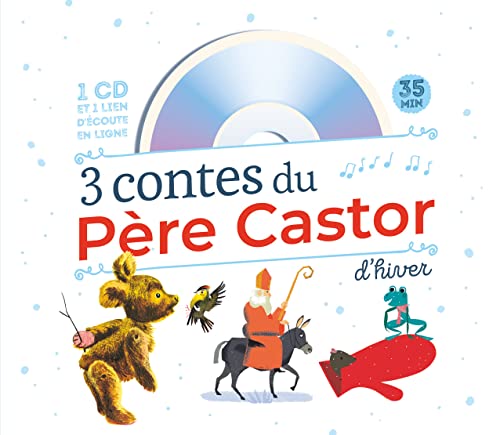 Imagen de archivo de 3 contes du Pre Castor d'hiver: La moufle / La lgend de Saint Nicolas / Michka a la venta por Revaluation Books
