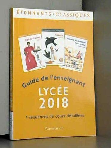 Beispielbild fr guide de l'enseignant ec lycee 2018 zum Verkauf von medimops