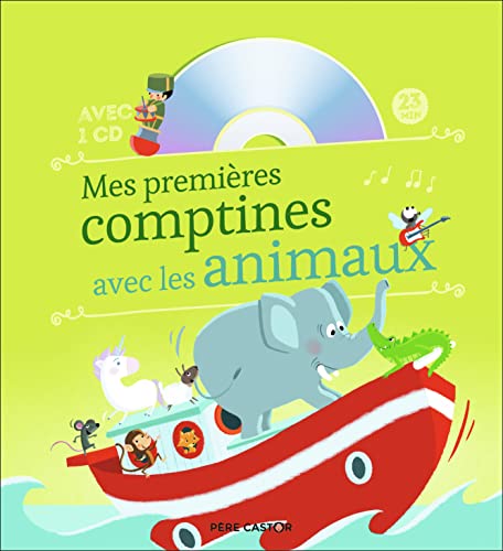 Imagen de archivo de Mes premires comptines avec les animaux a la venta por Librairie Th  la page