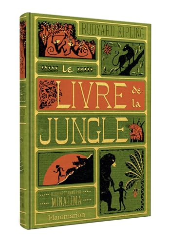 Beispielbild fr Le livre de la jungle: Illustr et anim par MinaLima zum Verkauf von Gallix