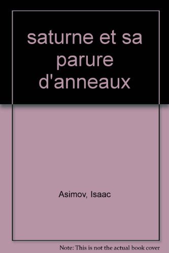 Beispielbild fr saturne et sa parure d'anneaux zum Verkauf von Better World Books
