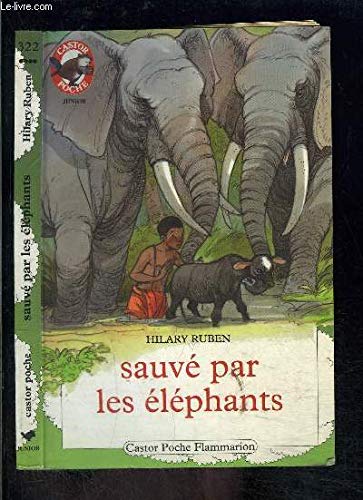 Imagen de archivo de Sauv par les lphants a la venta por medimops