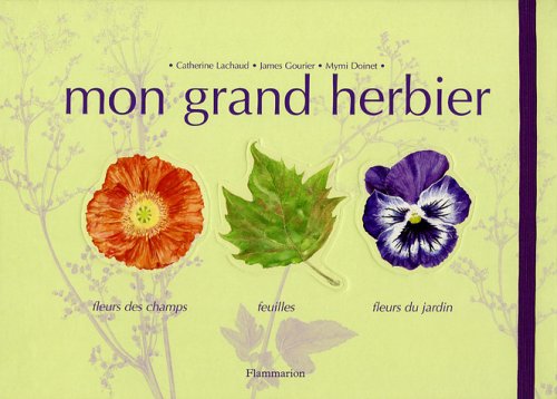 Mon grand herbier: FLEURS DES CHAMPS, FEUILLES, FLEURS DU JARDIN (DOCS, ACTIVITES (A)) (9782081630123) by Gourier James