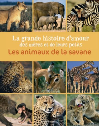 Stock image for Les animaux de la savane : La grande histoire d'amour des mres et de leurs petits for sale by Ammareal