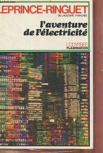 Stock image for L'aventure de l'lectricit for sale by Librairie Th  la page