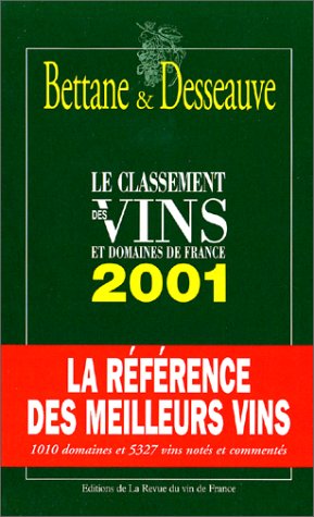Stock image for Classement des vins et domaines 2001 for sale by Ammareal