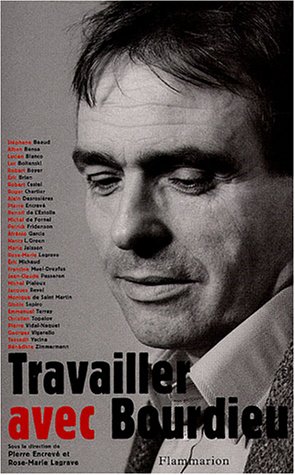 Imagen de archivo de Travailler avec Bourdieu a la venta por Gallix