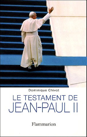 Beispielbild fr Le Testament de Jean-Paul II zum Verkauf von Ammareal