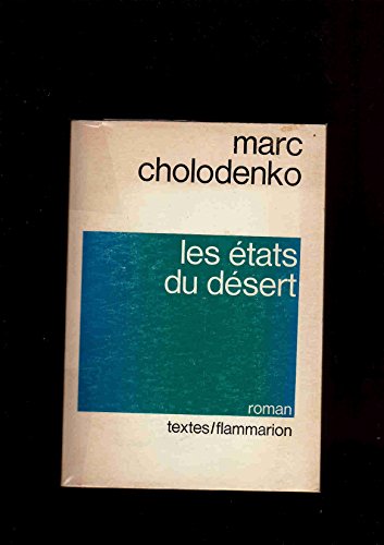 Immagine dell'editore per Etats du dsert venduto da Ammareal