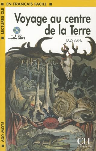 9782090318418: Voyage au centre de la Terre - Niveau 1 - Lecture CLE en Franais facile - Livre + CD