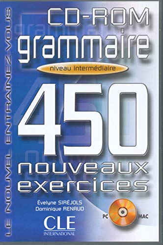 Beispielbild fr Grammaire 450 Nouveaux Exercices, Niveau Intermediaire zum Verkauf von medimops