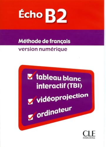 Echo (Nouvelle Version): Ressources Numeriques Pour Tbi B2 (French Edition) (9782090324976) by Girardet