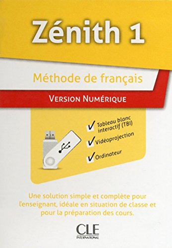 9782090327229: Znith. Mthode de Franais. Liv. 1. Ressources Numriques pour TBI sur cl USB: Version numerique 1 sur cle USB