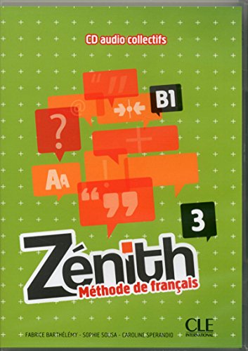 9782090327618: CD Audio Methode Zenith Niveau 3 (French Edition)