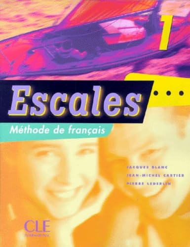 Stock image for Escales 1 : Mthode de franais for sale by Ammareal