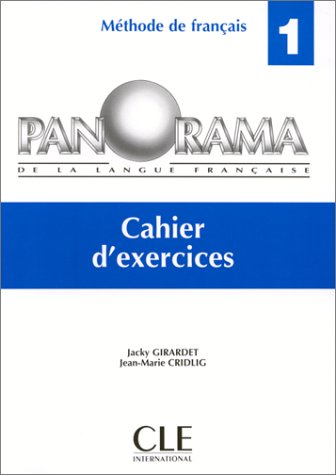 Stock image for Panorama de la Langue Franaise: Niveau 1, Cahier d'exercices (Mthode de franais) (French Edition) for sale by Ergodebooks