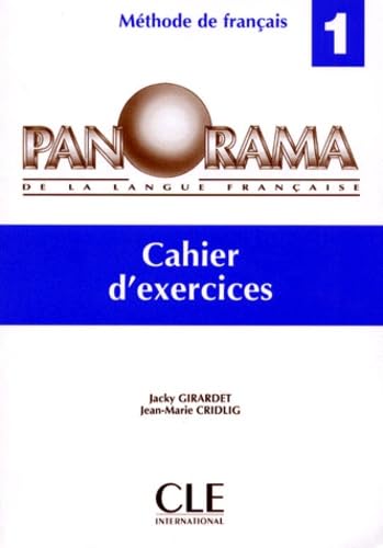 Stock image for Cahier d'Exercices 1 (Panorama De La Langue Francaise - Level 1) for sale by WorldofBooks