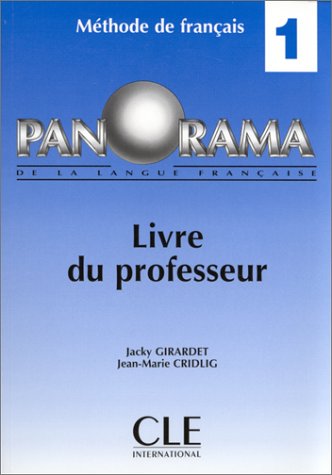 9782090337143: Panorama De La Langue Francaise - Level 1: Livre Du Professeur 1