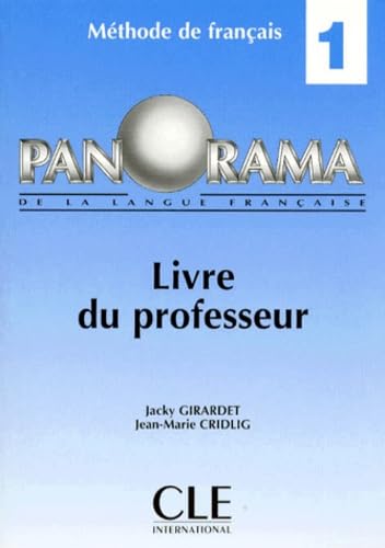 Imagen de archivo de PANORAMA NIVEAU 1. Livre du professeur a la venta por Ammareal