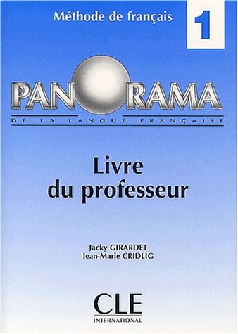 Imagen de archivo de Panorama 1. : Livre du professeur a la venta por medimops