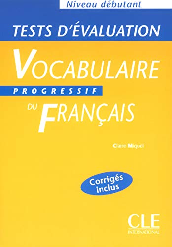 9782090337914: Vocabulaire progressif: Tests d'evaluation debutant