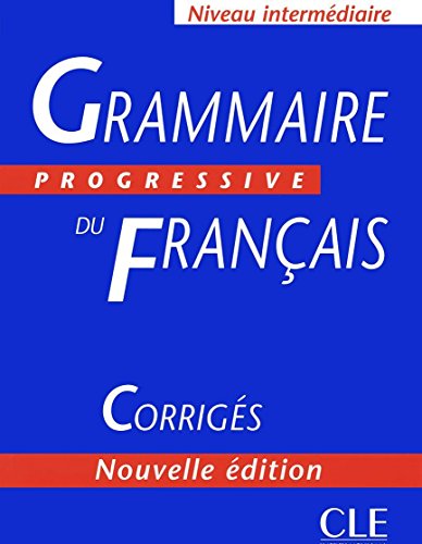 Beispielbild fr Grammaire Progressive du franais - Corrigs zum Verkauf von Ammareal