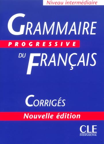 Stock image for Grammaire Progressive du franais - Corrigs for sale by Ammareal