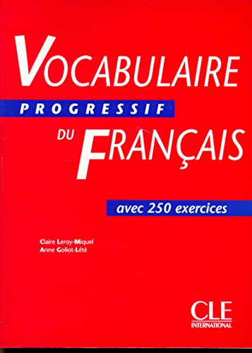 Beispielbild fr Vocabulaire Progressif - Livre (Vocabulaire Progressif: Niveau Intermediaire) zum Verkauf von WorldofBooks