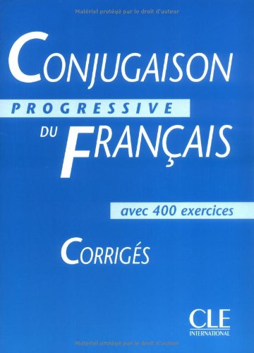 Stock image for Conjugaison progressive du francais: Corriges for sale by WorldofBooks