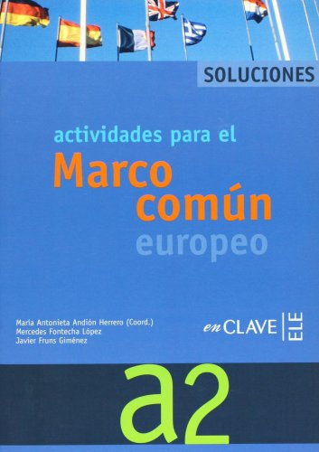 Stock image for Marco Comun Europeo De Referencia Para Las Lenguas: Solucionario A2 for sale by medimops