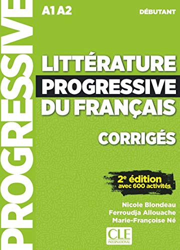 Beispielbild fr Litterature progressive du francais 2eme edition: Corriges debutant zum Verkauf von Revaluation Books