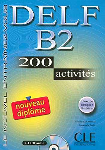 Nouveau delf b2 200 activites + 1cd audio