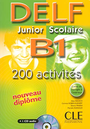 Beispielbild fr DELF B1 junior scolaire : Avec livret de corrigs (1CD audio) zum Verkauf von medimops