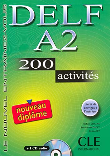 9782090352450: Nouveau delf a2 livre + cd audio + livret corriges