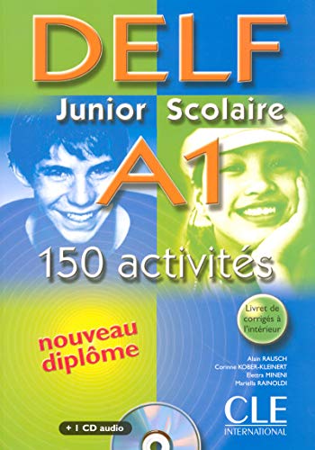 Beispielbild fr NOUVEAU DELF JUNIOR SCOLAIRE A1 150 ACTIVITES + 1CD AUDIO zum Verkauf von Librairie La Canopee. Inc.