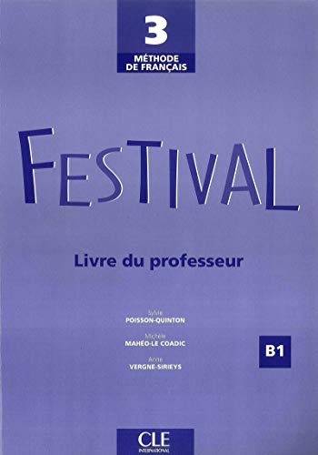 9782090353280: Festival3 de francais livre du professeur