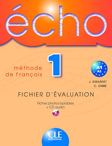 Stock image for Echo 1 Fichier D'Evaluation Photocopiable + CD Audio for sale by Better World Books