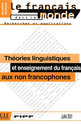 Stock image for THEORIES LINGUISTIQUES ET ENS. for sale by Irish Booksellers