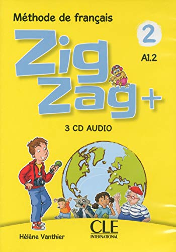 Beispielbild fr Zigzag + - niveau 2 - 3 Cd audio collectif (French Edition) zum Verkauf von Books Unplugged